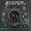 Military Watches for Men Waterproof Tactical Watches Men Army Digital Sports Outdoor Stopwatch LED Survival Tough Electronic Alarm Clock Black Gold Wrist Watch #2
